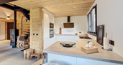 Chalet de luxe avec vue Mont Blanc et parking