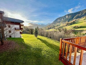 Property grounds - Cozy apartment at the foot of the slopes with pool (Flumet)