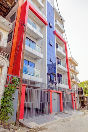 Fassade der Unterkunft