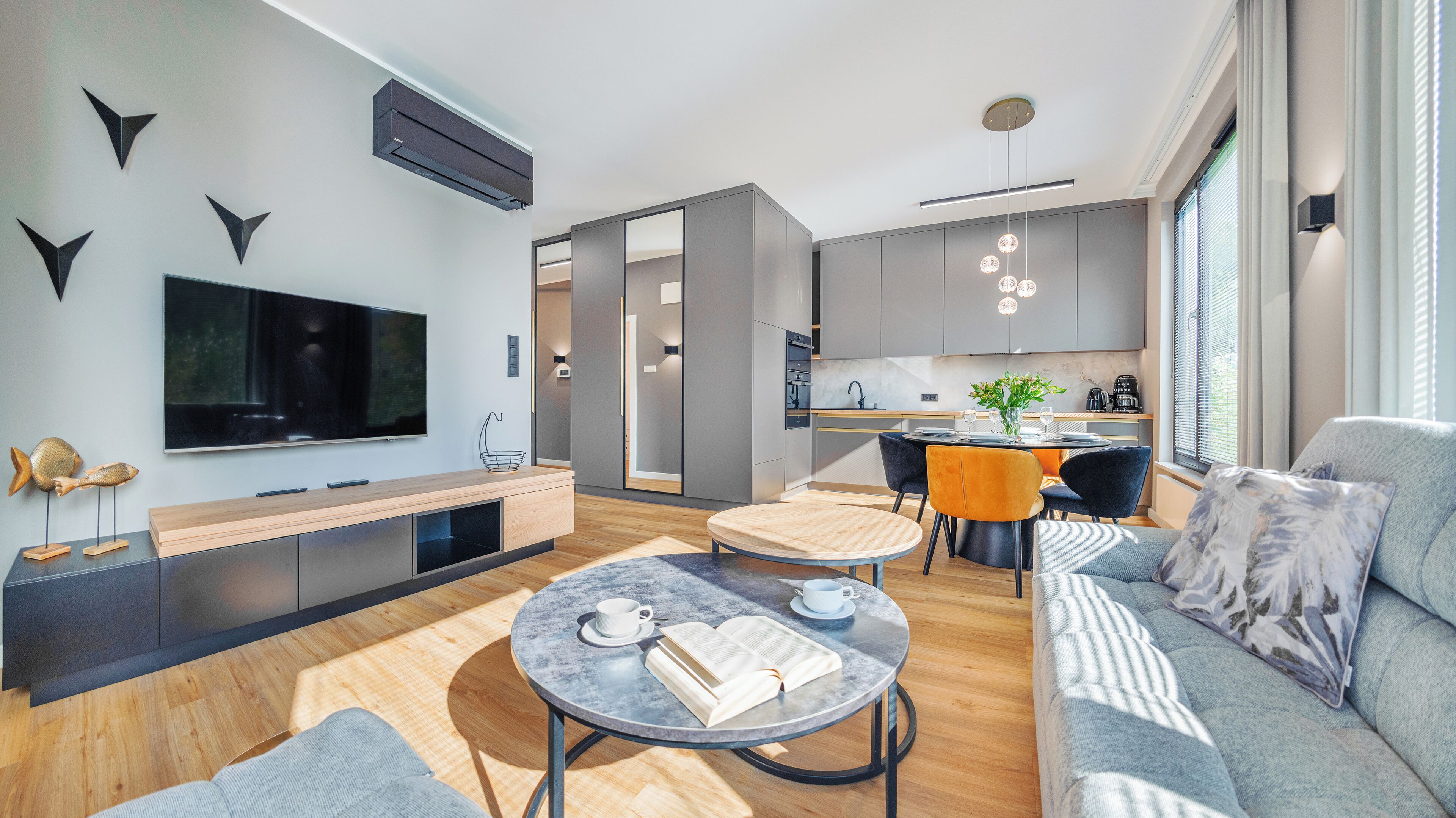 Apartament (2) | Vardagsrum | Platt-tv
