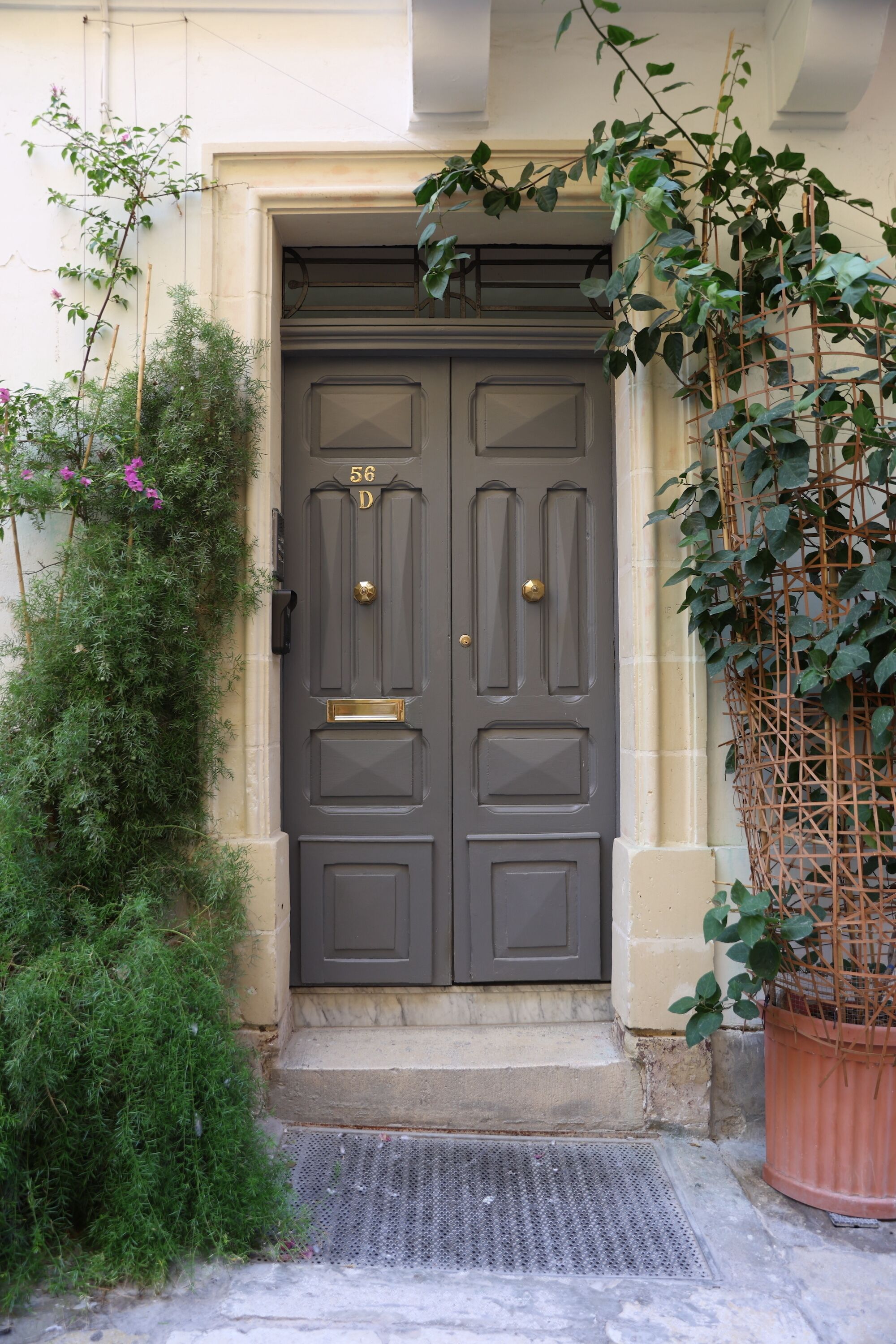 Facciata della struttura