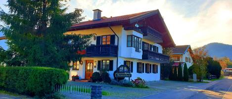 Façade de l’hébergement