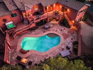 Ulkouima-allas, lämmitetty uima-allas