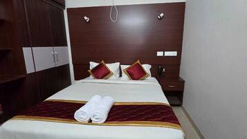 Family Apartment, City View | 1 bedroom, desk, iron/ironing board, free WiFi