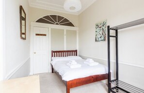 2 bedrooms, iron/ironing board, travel crib, free WiFi