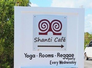 Entrada de l'allotjament