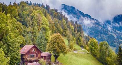 Chalet in Rossiniere Near Glacier & Lake