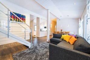 Casa de campo básica, vista al lago | Cocina privada | Tetera eléctrica 