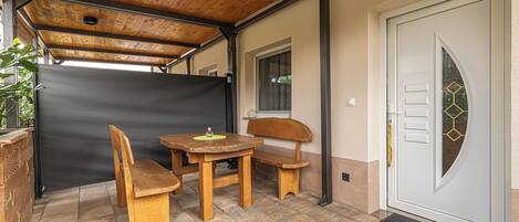 Family Apartment, Multiple Bedrooms (Natura Kolpa Orange Apartment) | Terrace/patio