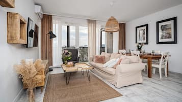 Apartament (132) | 客廳 | 平面電視