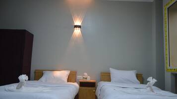 Habitación ejecutiva con 1 cama matrimonial o 2 individuales | Insonorización y wifi gratis