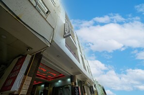Fassade der Unterkunft