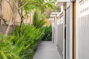 Façade de l’hébergement