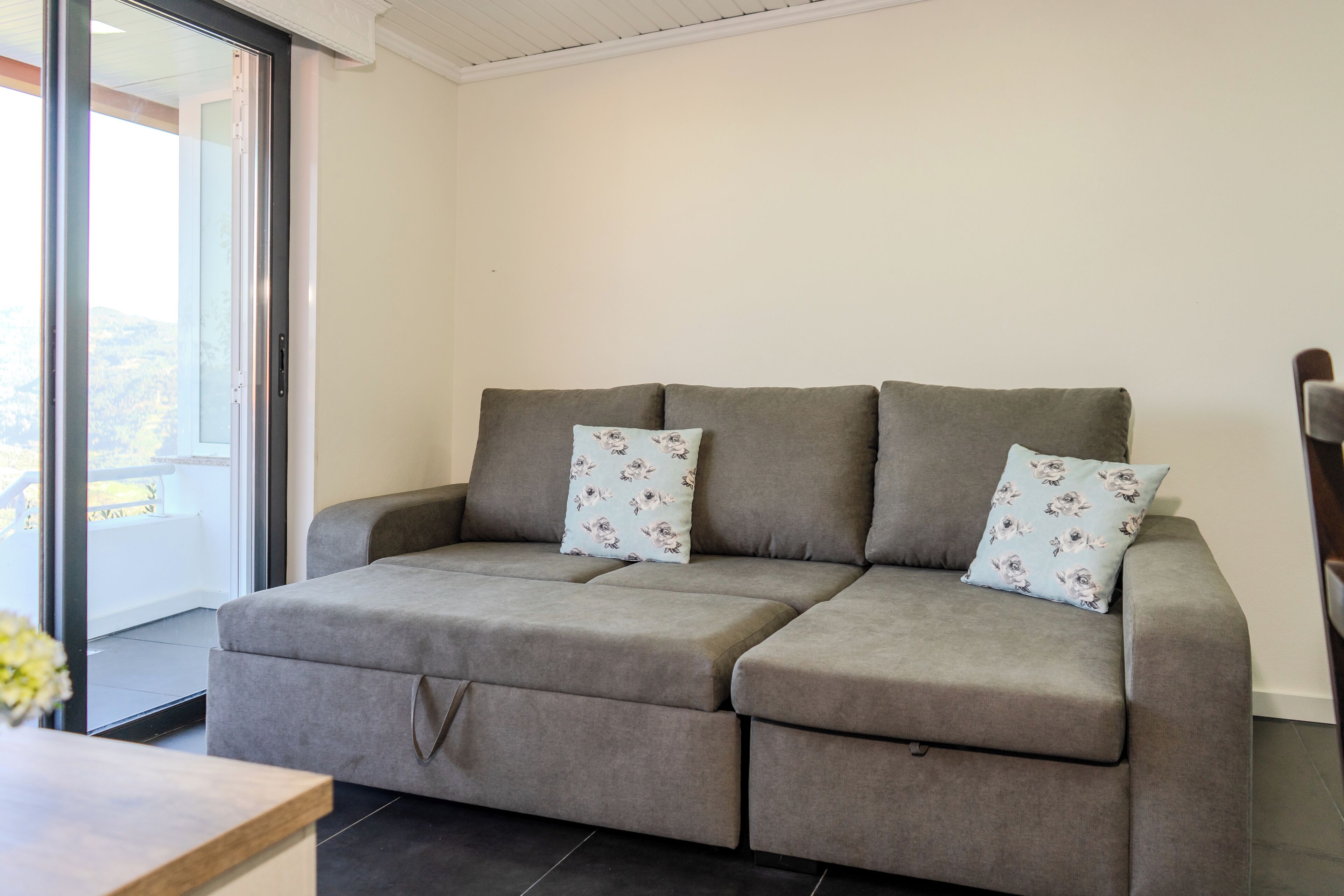 TV connectée, cheminée