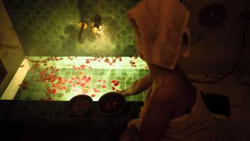 1 salle de soins, massages