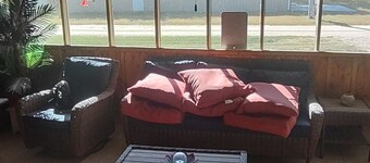 Lake Escape Is A Cozy 3-bedroom cabin with AC and WiFi in tranquil Ericson, NE.