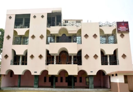 Front of property. Hotel Rameshwaram Vatika