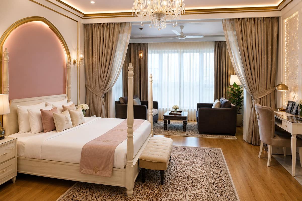 Family Suites | Premium bedding, desk, laptop workspace, soundproofing