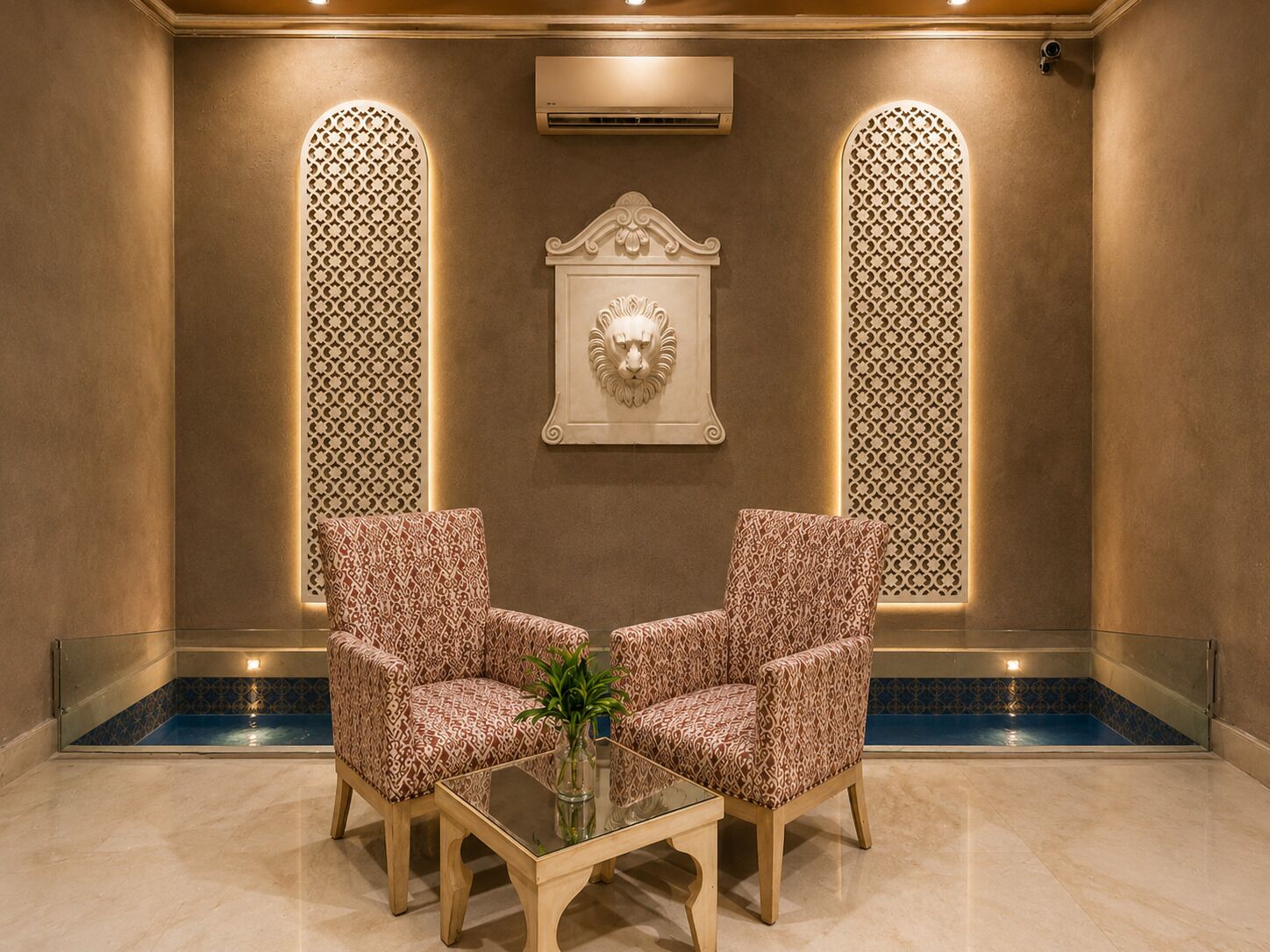 Lobby sitting area