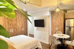 1 sovrum, strykjärn/strykbräda, wi-fi och sängkläder