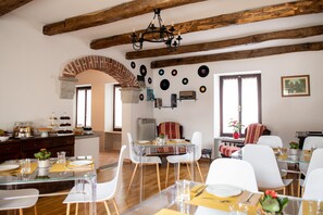 Free daily continental breakfast  - Agriturismo Ca' del Clat (Bagnolo Piemonte)