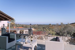 Superior Villa, Sea View | Terrace/patio