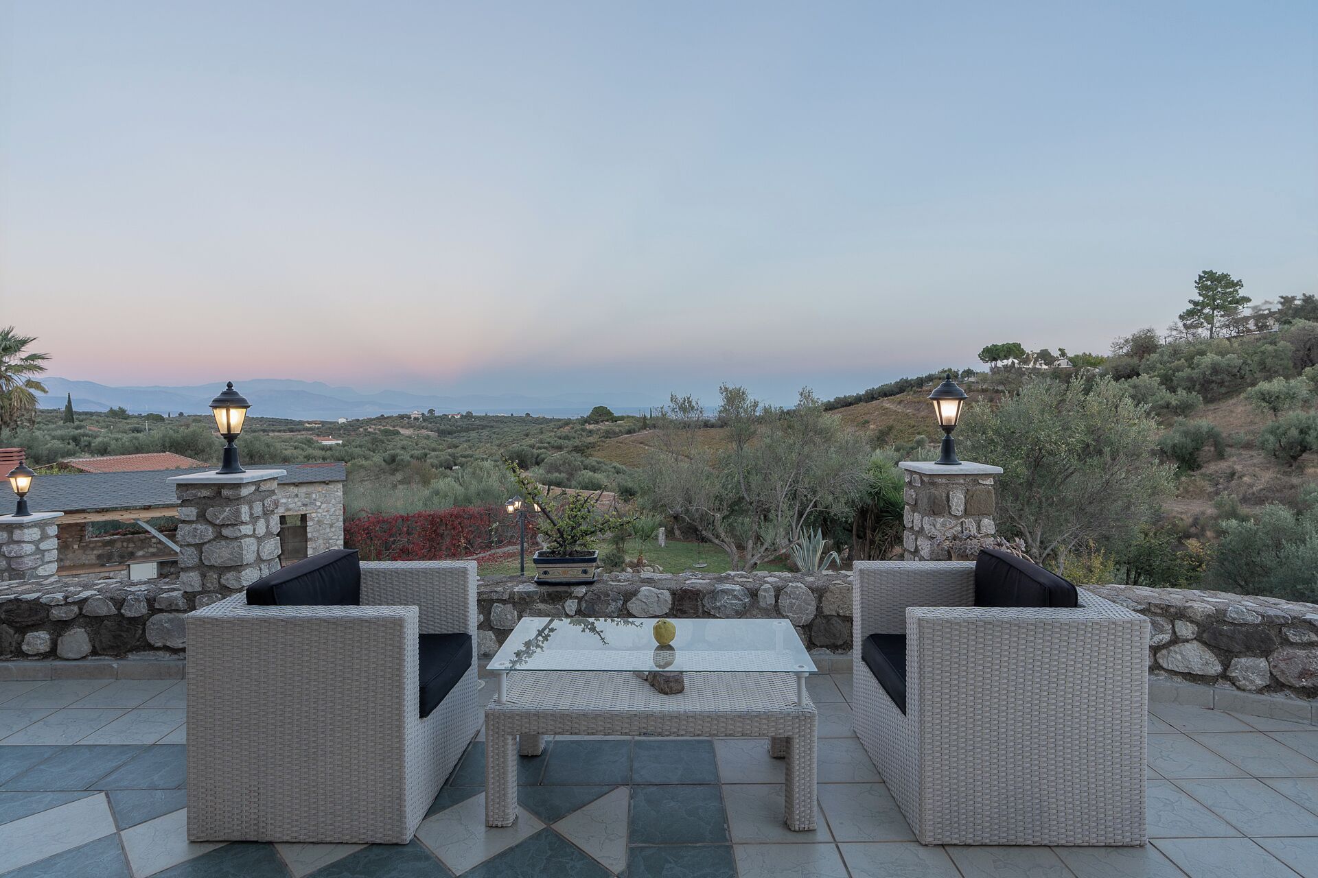 Superior Villa, Sea View | Terrace/patio