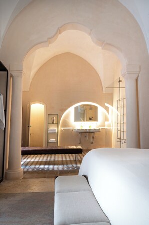 Egyptian cotton sheets, premium bedding, pillowtop beds - Casa a Corte (Nardò)