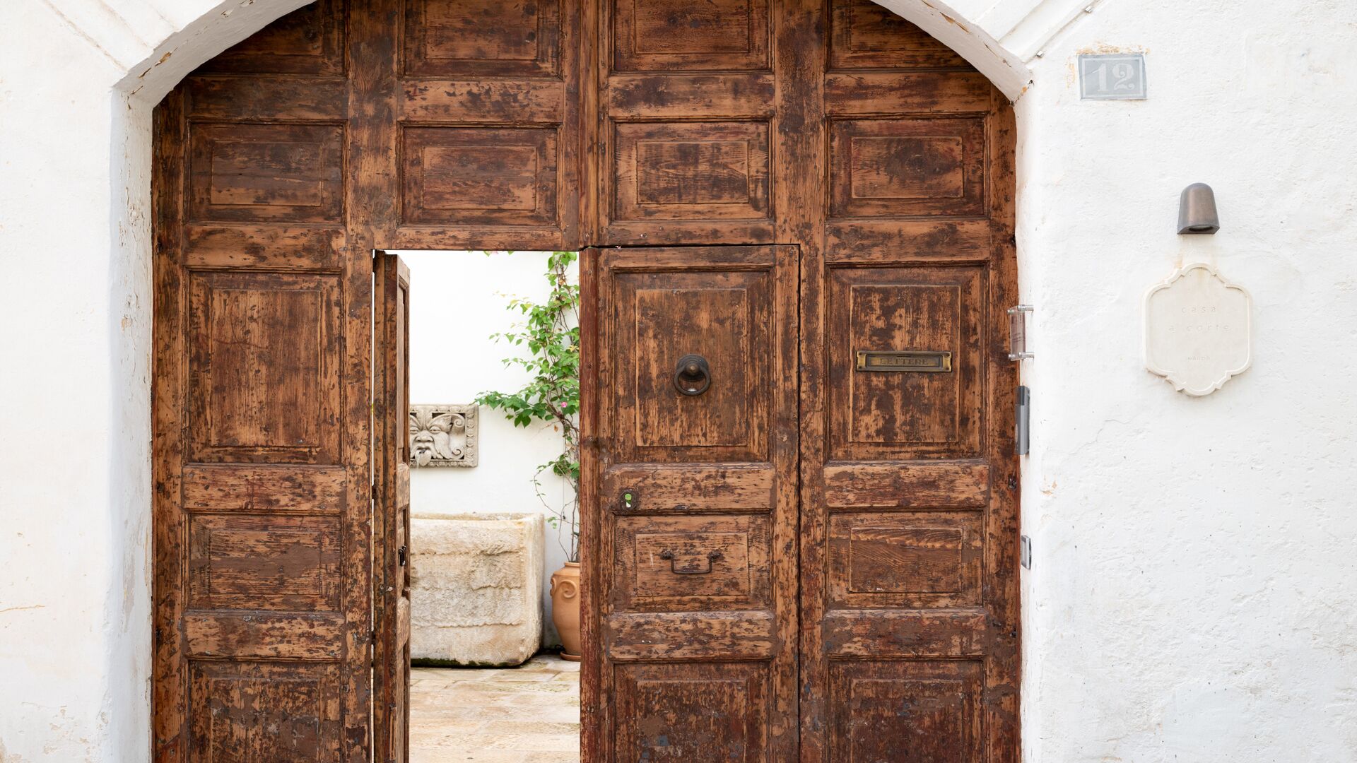 Façade de l’hébergement