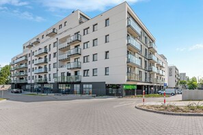 Façana frontal de l'allotjament