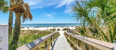 Leilighet, 1 queensize-seng med sovesofa (Gulf Highlands 116R- Sandy Toes & Sal) | Strand