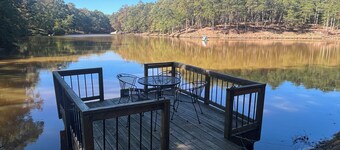Serenity at Little River Canyon with Private Lake and Dock