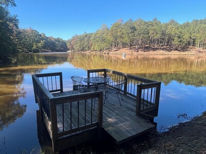 Serenity at Little River Canyon with Private Lake and Dock