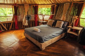 1 bedroom, free WiFi, wheelchair access - Bambuk Bio Chalet Uvita beach front (Uvita)