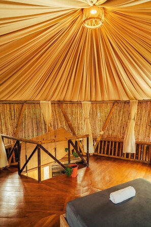 1 bedroom, free WiFi, wheelchair access - Bambuk Bio Chalet Uvita beach front (Uvita)
