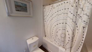 Hair dryer, towels