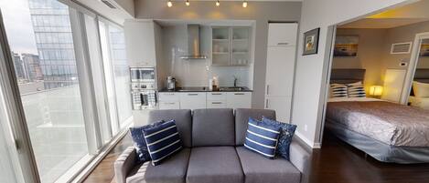 2 Schlafzimmer, Schreibtisch, Bügeleisen/Bügelbrett, kostenloses WLAN