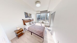 2 bedrooms, desk, iron/ironing board, free WiFi