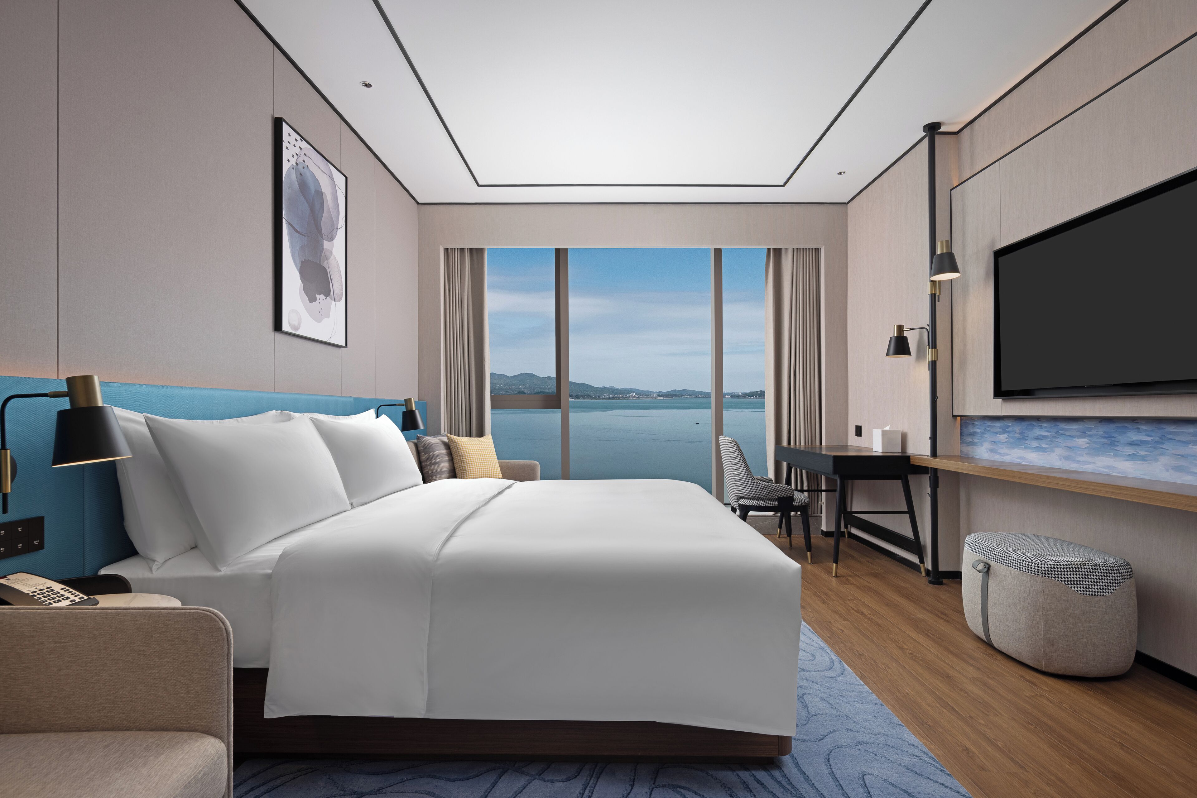 Ropa de cama de alta calidad, cubrecamas y colchones con pillow-top 