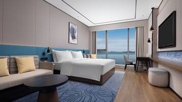 Premium bedding, down duvets, pillow-top beds, minibar