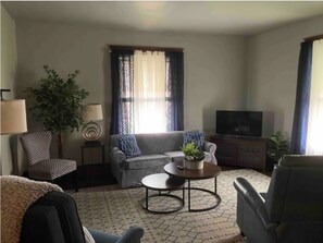 Smart TV, table tennis, books, offices