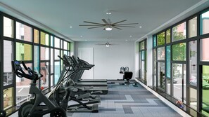 Fitness facility - Landing Apartments near Virginia Union University (Richmond)