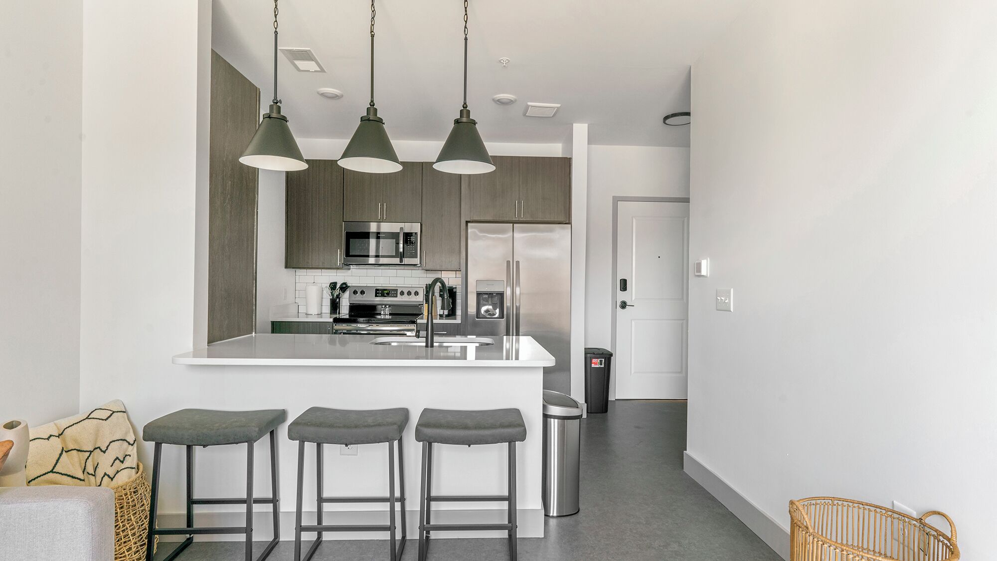 Leilighet, 1 soverom | Individuelt dekorert, individuelt innredet og strykejern/-brett