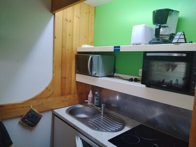 Les Arcs 1800 - LES LAUZIERES -Apartment with skis 4/ 5P