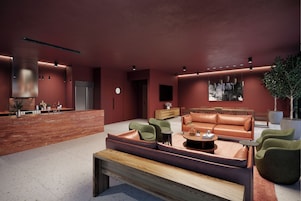 Sala de estar en el lobby