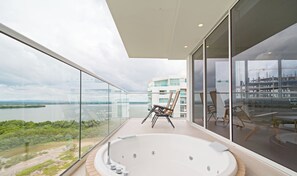 Deluxe-Apartment | Terrasse/Patio