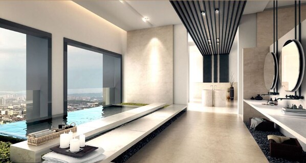 3 outdoor pools - BBC grand service suite at lucentia KL (Kuala Lumpur)