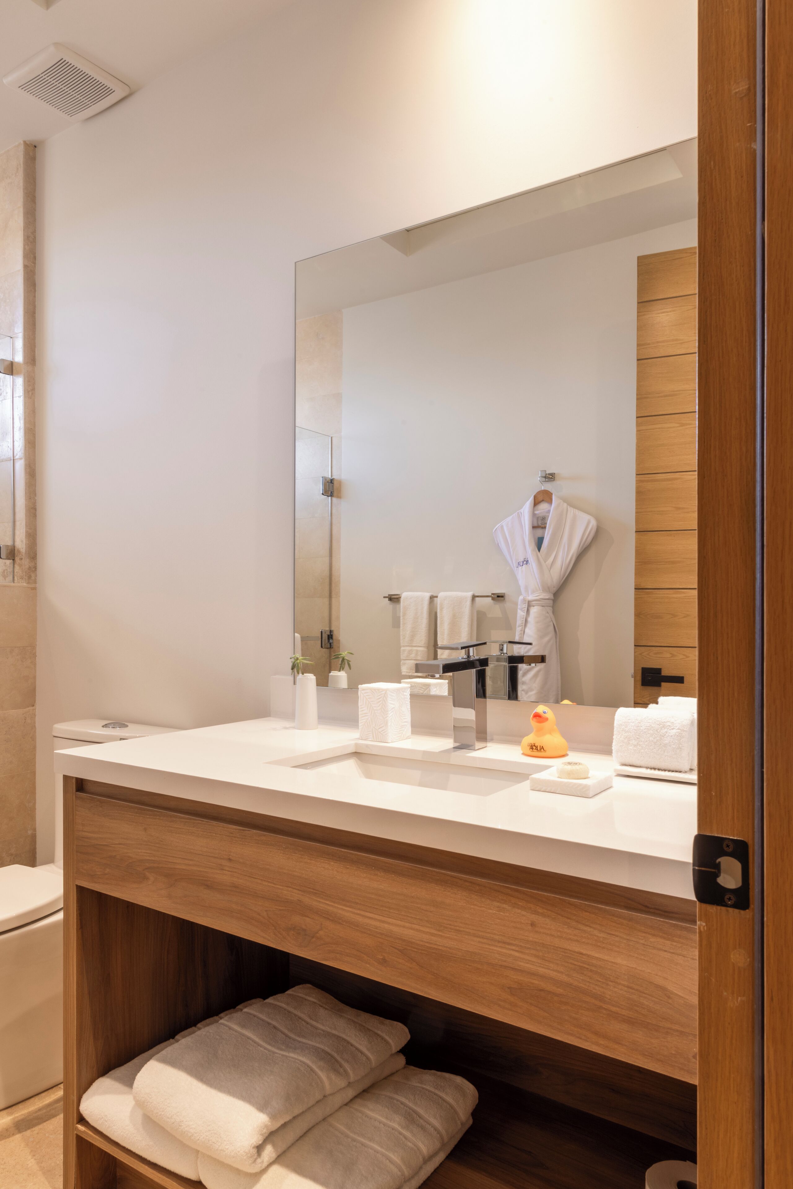 豪華公寓 | 浴室 | 浸缸、雨淋花灑、免費梳洗用品、風筒