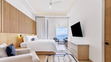 2 Schlafzimmer, hochwertige Bettwaren, Zimmersafe