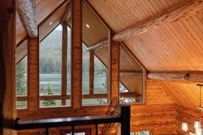 Interior - Rustic Cabin on Spoon Lake with Stunning Views (Columbia Falls)